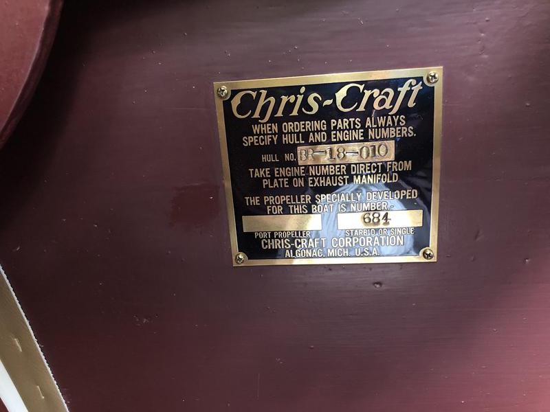 1955 18' Chris Craft Cobra
